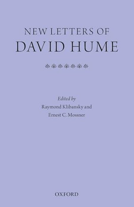 New Letters Of David Hume-..