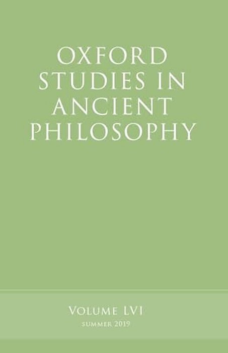 Oxford Studies In Ancient Philosophy, Volume 56-..