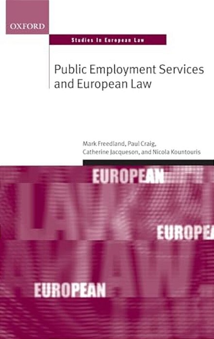 Public Employment Services And European Law-..