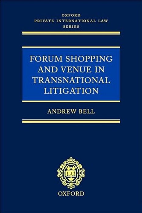 Forum Shopping And Venue In Transnational Litigation-..