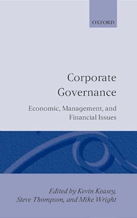 Corporate Governance: Economic And Financial Issues-..