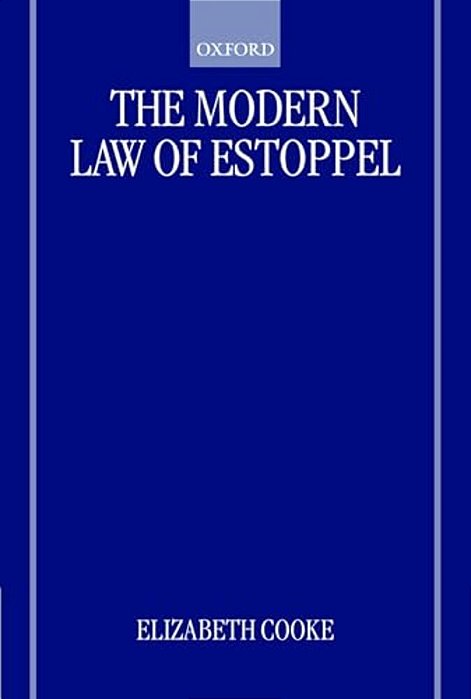 The Modern Law Of Estoppel-..