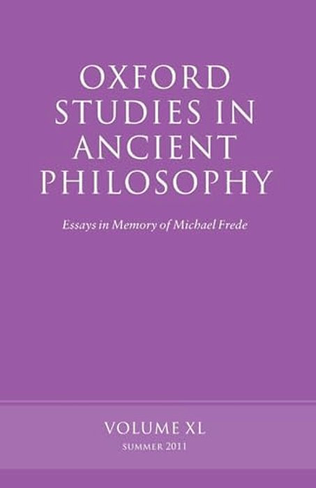 Oxf Studies Ancient Philosophy Vol 40 P-..
