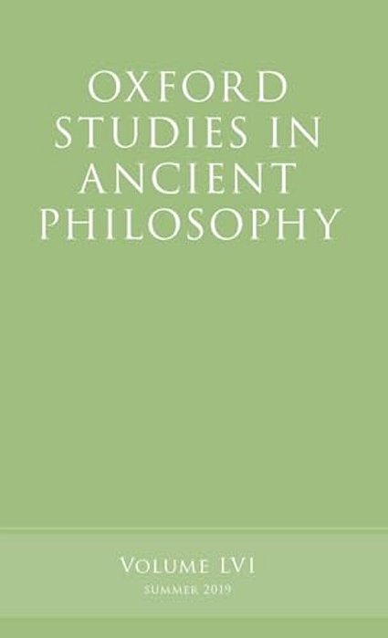 Oxford Studies In Ancient Philosophy, Volume 56-..