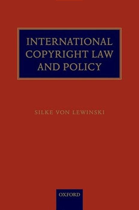 International Copyright Law And Policy-..