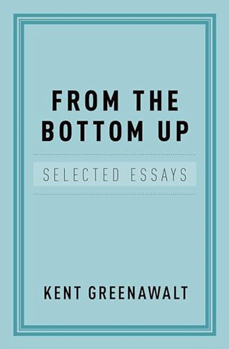 From The Bottom Up: Selected Essays-..