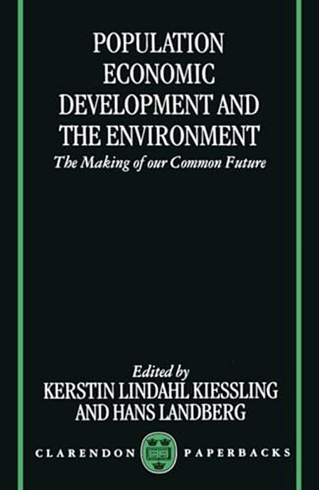 Population, Economic Development, And The Environment-..