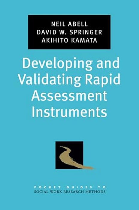 Developing And Validating Rapid Assessment Instruments-..