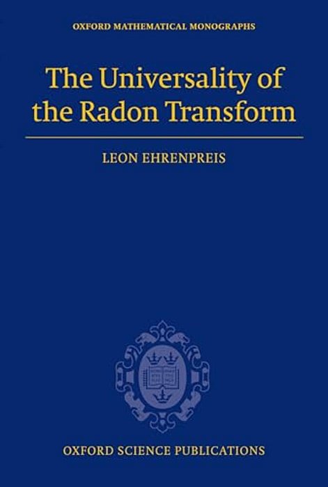 The Universality Of The Radon Transform-..