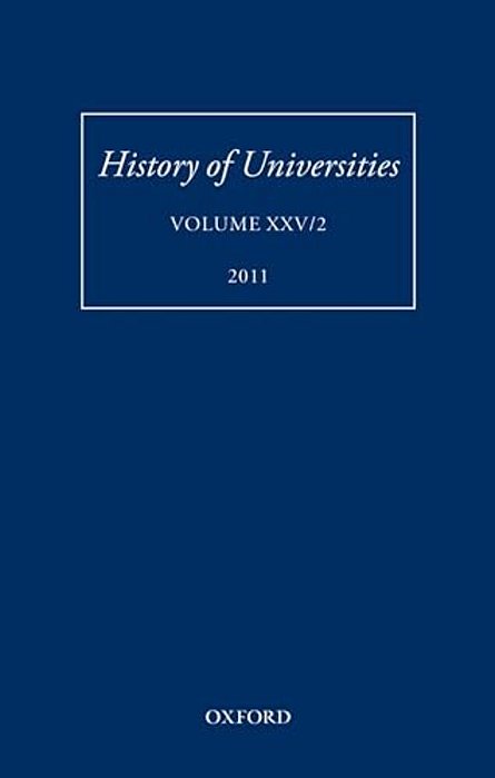 History Of Universities: Volume XXV/2-..