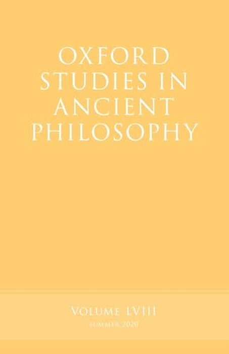 Oxf Stud Ancient Philos V58 Osap P-..
