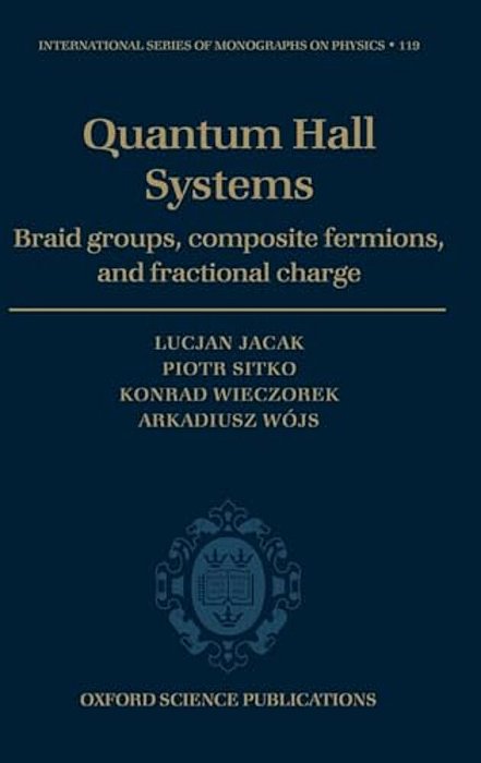 Quantum Hall Systems: Braid Groups, Composite Fermions, And Fractional Charge-..