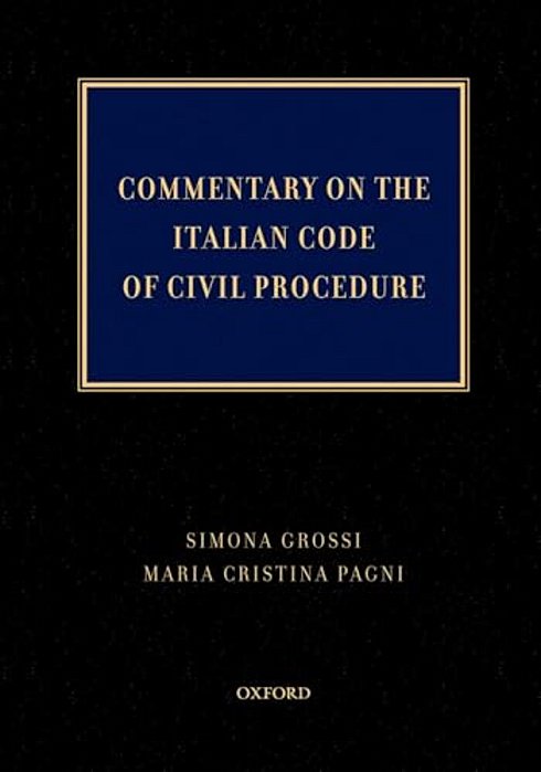 Commentary On The Italian Code Of Civil Procedure-..