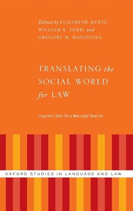 Translating The Social World For Law-..