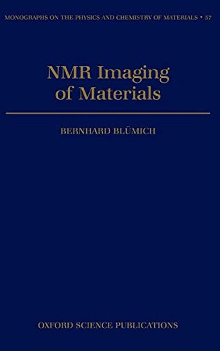 Nmr Imaging Of Materials-..