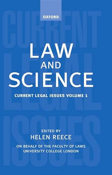 Law And Science: Current Legal Issues 1998 Volume 1-..