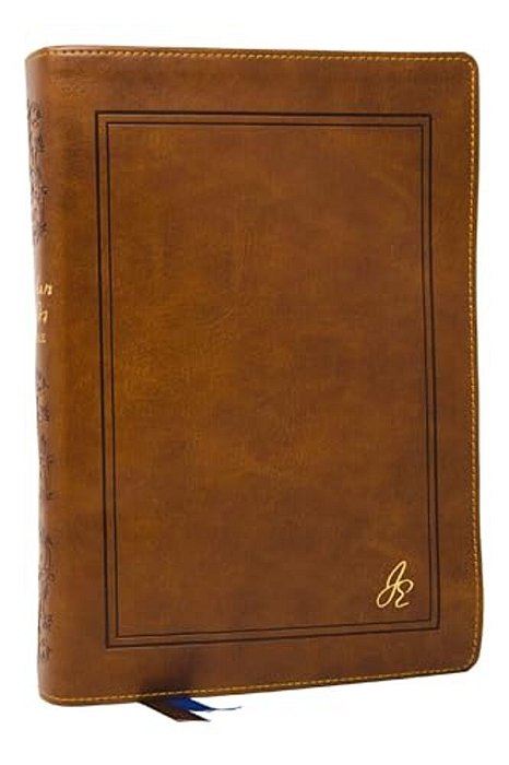 The Jonathan Edwards Study Bible: Experience Abiding Joy In Christ (Nkjv, Brown Leathersoft, Red Letter, Comfort Print, Thumb Indexed)-..