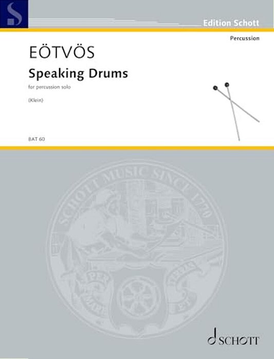 Eotvos: Speaking Drums - Four Poems For Percussion Solo-..