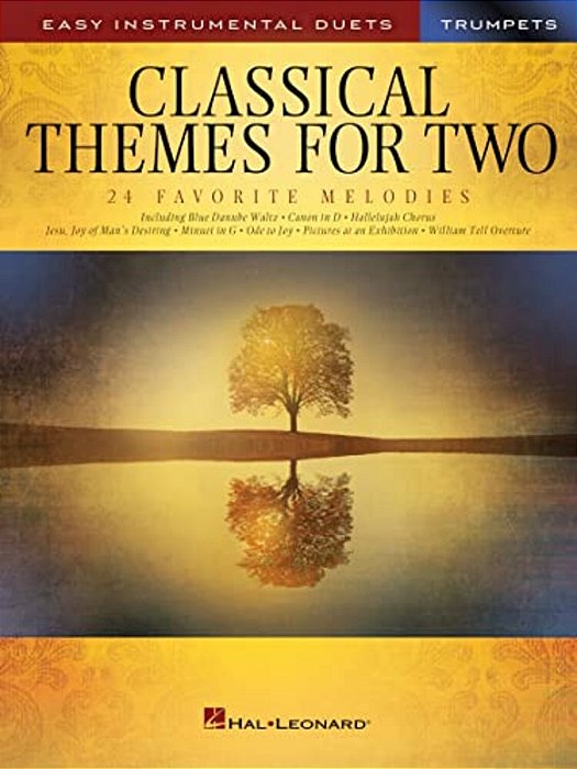 Classical Themes For Two Trumpets: Easy Instrumental Duets-..