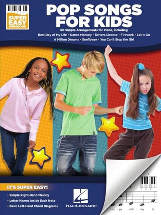 Pop Songs For Kids - Super Easy Songbook-..