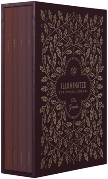 Esv Illuminated Scripture Journal: Gospels Set-..