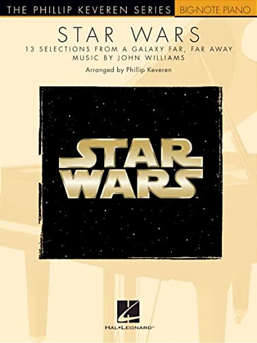 Star Wars: The Phillip Keveren Series Big-Note Piano-..