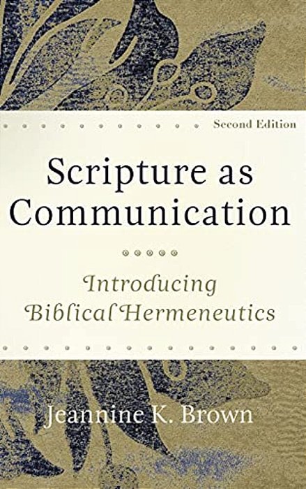 Scripture As Communication-..