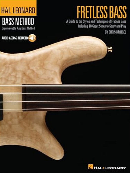 Fretless Bass - A Guide To The Styles And Techniques Of Fretless Bass Book/Online Audio [With CD]-..