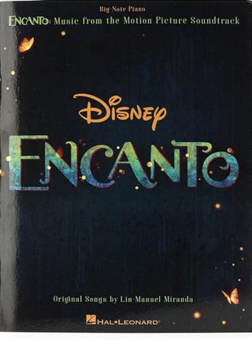 Encanto - Music From The Motion Picture Soundtrack Arranged For Big-Note Piano-..