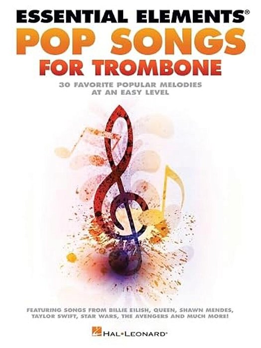 Essential Elements Pop Songs For Trombone-..