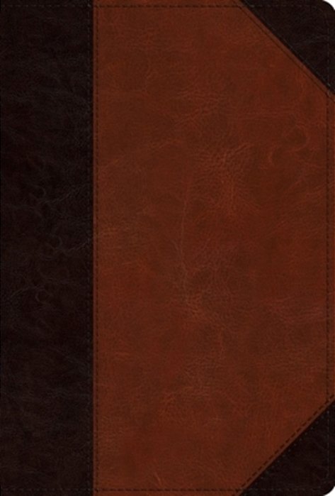 Esv Men's Study Bible (Trutone, Brown/Cordovan, Portfolio Design)-..