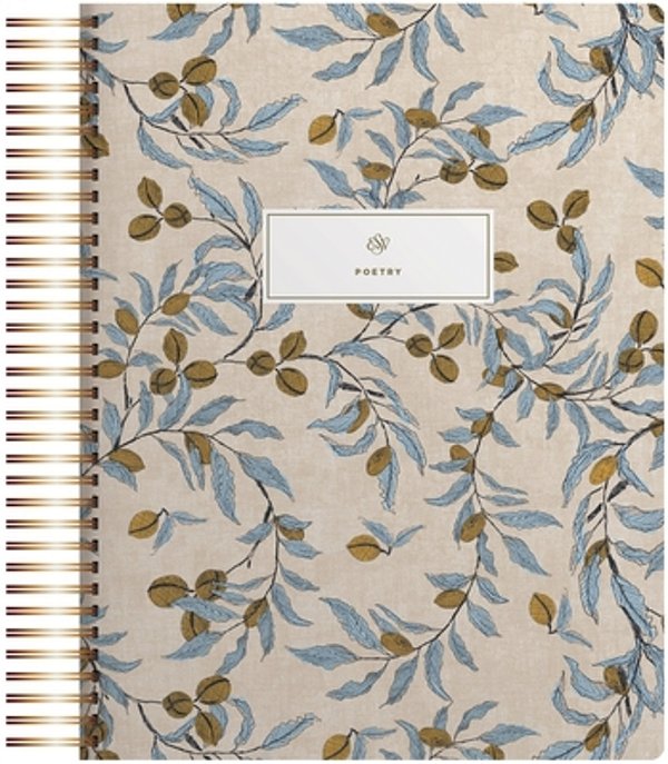 Esv Spiral-Bound Journaling Bible, Poetry (Hardcover, Cover Artwork By Lulie Wallace)-..