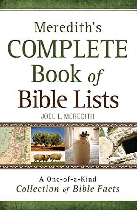 Meredith's Complete Book Of Bible Lists-..