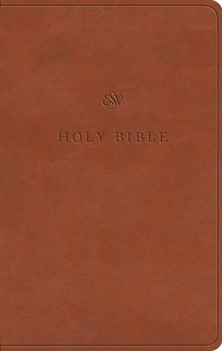 Esv Value Thinline Bible (Trutone, English Saddle)-..