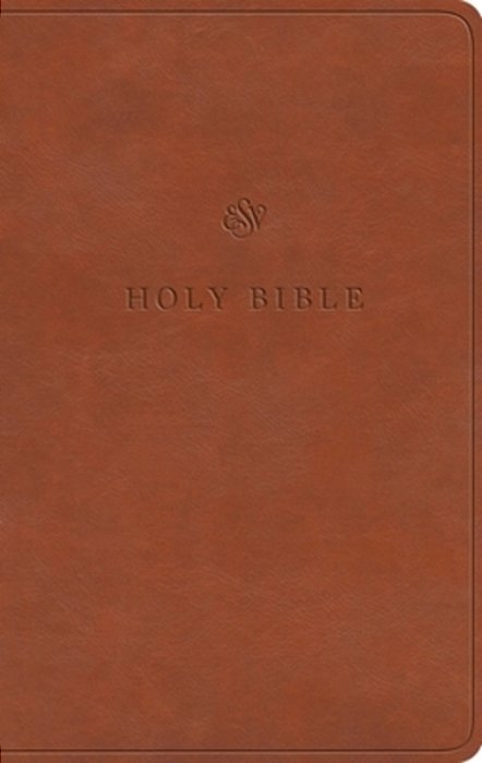 Esv Value Thinline Bible (Trutone, English Saddle)-..