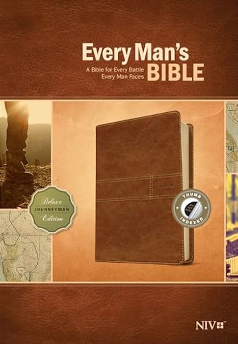 Every Man's Bible Niv, Deluxe Journeyman Edition-..
