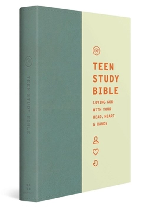 Esv Teen Study Bible (Trutone, Seaside Blue)-..
