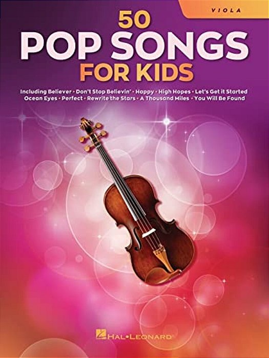 50 Pop Songs For Kids For Viola-..