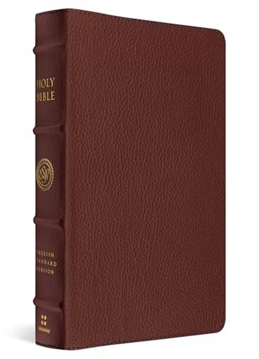 Esv Heirloom Bible, Veritas: Single Column Edition (Calfskin, Grenada)-..
