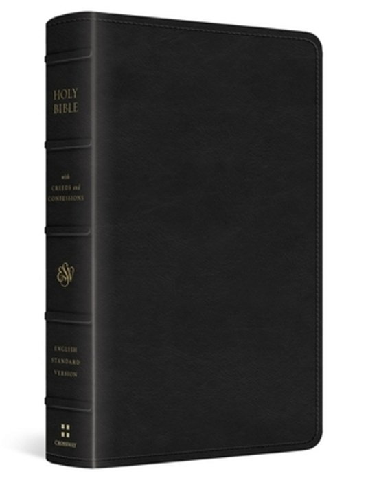 Esv Bible With Creeds And Confessions (Trutone, Black)-..