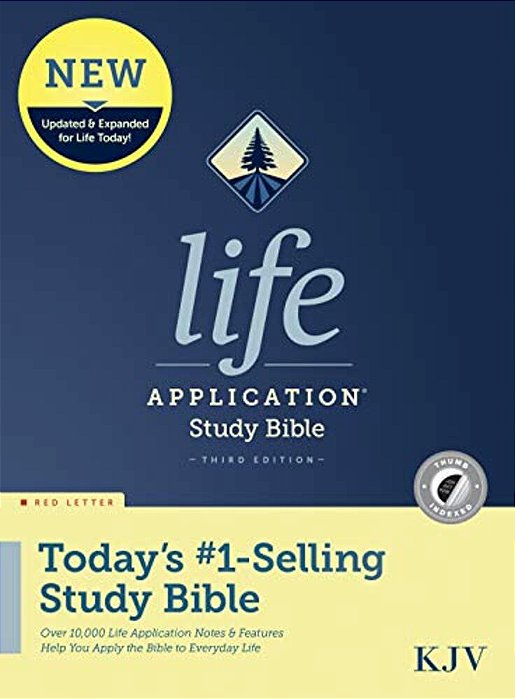 Kjv Life Application Study Bible, Third Edition (Hardcover, Indexed, Red Letter)-..