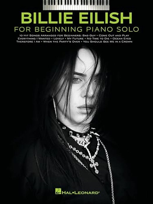 Billie Eilish - Beginning Piano Solo Songbook With Lyrics-..
