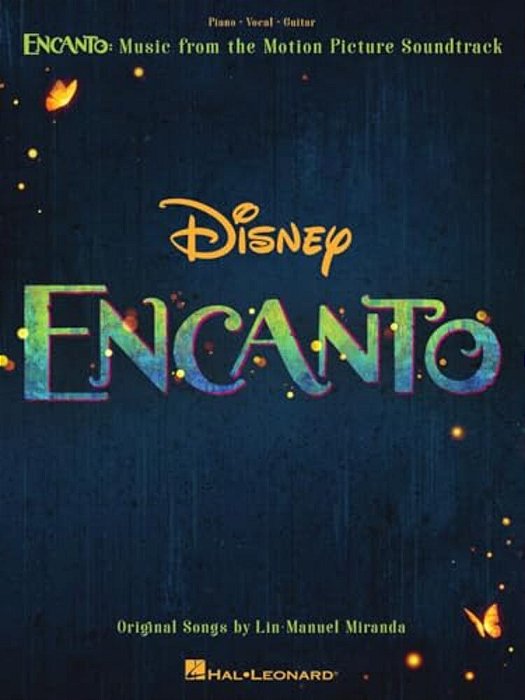 Encanto: Music From The Motion Picture Songbook Piano/Vocal/guitar Arrangements 9 Songs Including We Don T Talk About Bruno And Surface Pressure Disne-..