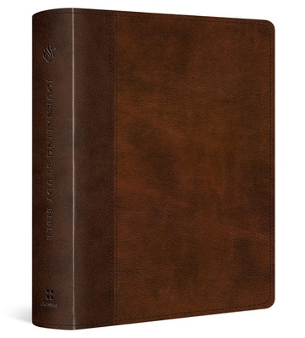 Esv Journaling Study Bible (Trutone, Brown/Chestnut, Timeless Design)-..
