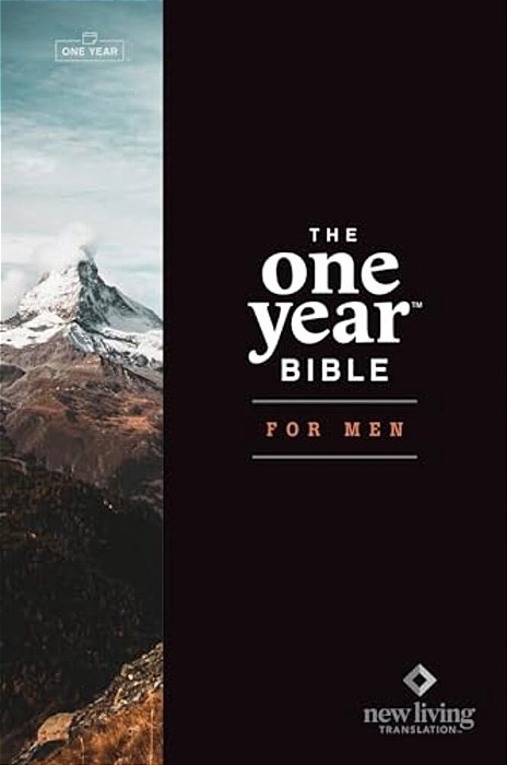 Nlt The One Year Bible For Men (Softcover)-..