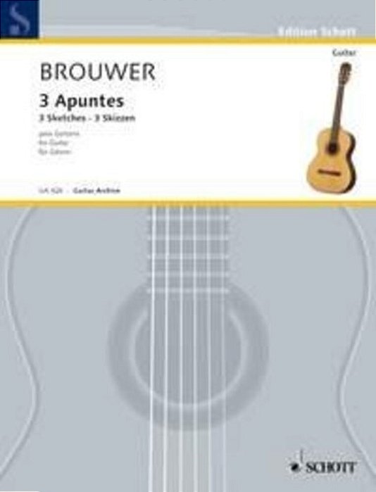 Three Sketches (Tres Apuntes): Guitar Solo-..