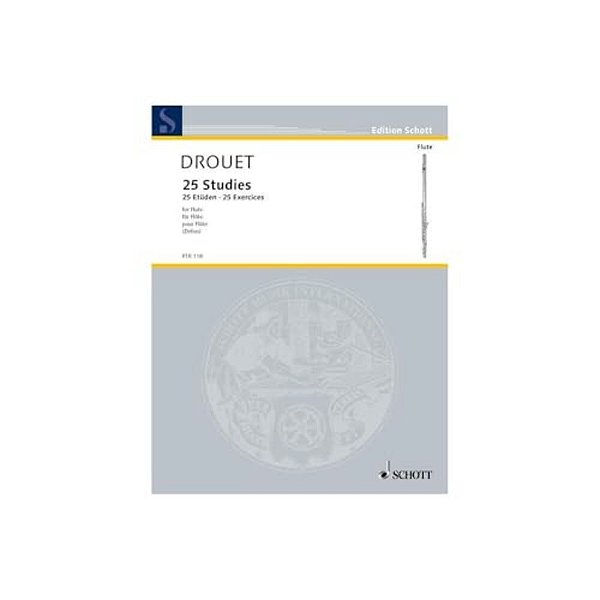 25 Etudes: Solo Flute-..