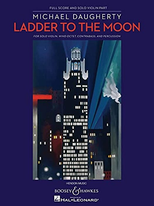 Ladder To The Moon: For Violin And Chamber Ensemble Full Score And Solo Violin Part-..