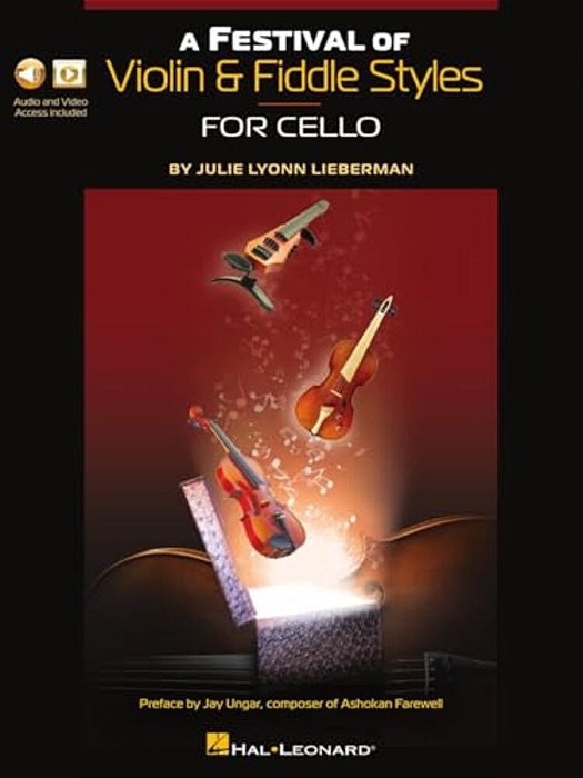 A Festival Of Violin & Fiddle Styles For Cello: Book With Audio And Video Access-..