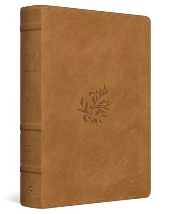Esv Applying The Gospel Study Bible For Women (Trutone, Nubuck Caramel, Tender Branch Design)-..